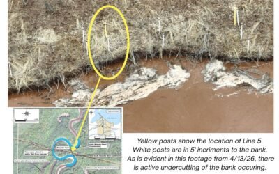 URGENT CALL IN: SHUT DOWN LINE 5 AT THE BAD RIVER MEANDER!