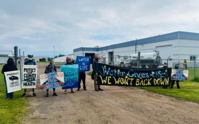 RESISTANCE UPDATE: Ashland Locals Protest Water Use by Enbridge Subcontractor Michels’ Construction
